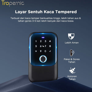 Smart Key Safe Box TTLOCK Kotak Kunci Dinding Digit Wall Mount Box Waterproof Key Box Organizer Electronic Safe Deposit Box