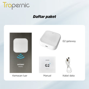 TTLOCK Gateway Smart Door Lock WiFi Remote Control Work with Alexa Google Voice Control