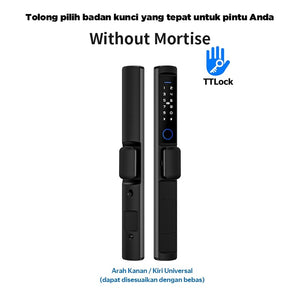 TTLOCK Waterproof Smart Door Lock Indonesia System 5 In 1 Kunci Pintu Sliding Geser Fingerprint Kunci Pintu Rumah for Aluminum Door