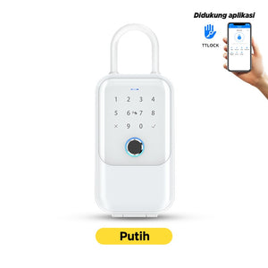 Smart Key Safe Box TTLOCK Kotak Kunci Dinding Digit Wall Mount Box Waterproof Key Box Organizer Electronic Safe Deposit Box
